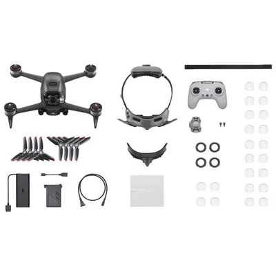 DJI FPV Quadcopter Drone Explorer Combo with Remote Control & Goggles