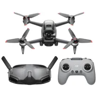 DJI FPV Quadcopter Drone Explorer Combo with Remote Control & Goggles