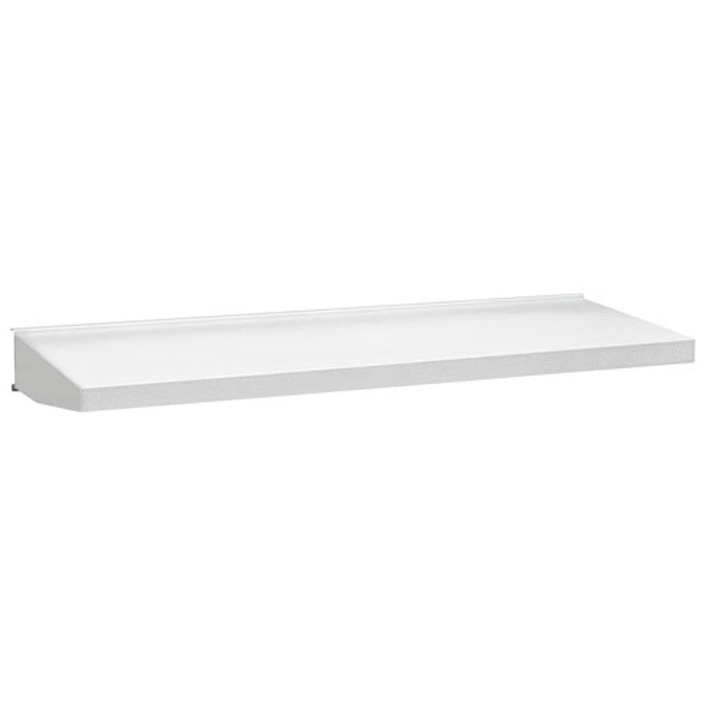 Gladiator Steel Garage Shelf (GAWA30SFZW) - Hammered White