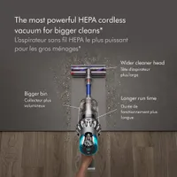 Aspirateur-balai sans fil Gen5outsize de Dyson - Nickel/Bleu