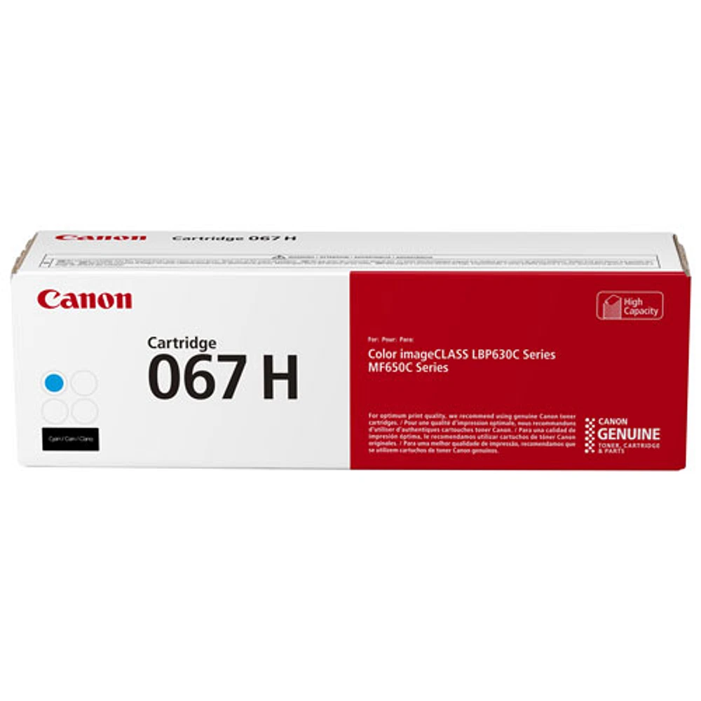 Cartouche d'encre en poudre cyan 067 H de Canon (5105C001)