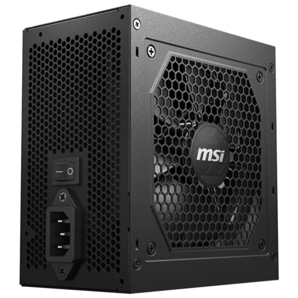 MSI Mag 80 Plus A650GL 650-Watt ATX Modular Power Supply