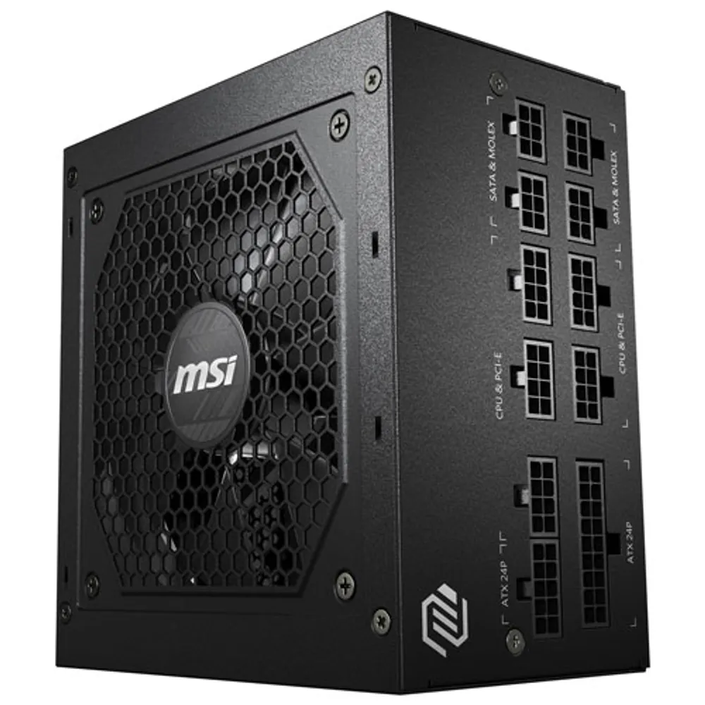 MSI Mag 80 Plus A650GL 650-Watt ATX Modular Power Supply