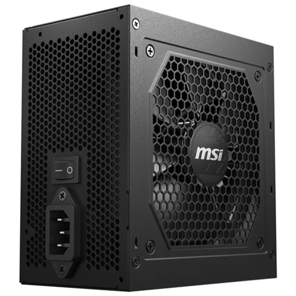 MSI MAG A850GL PCIE 5 80 Plus Gold 850W Fully Modular 12VHPWR Cable ATX 3.0 Power Supply