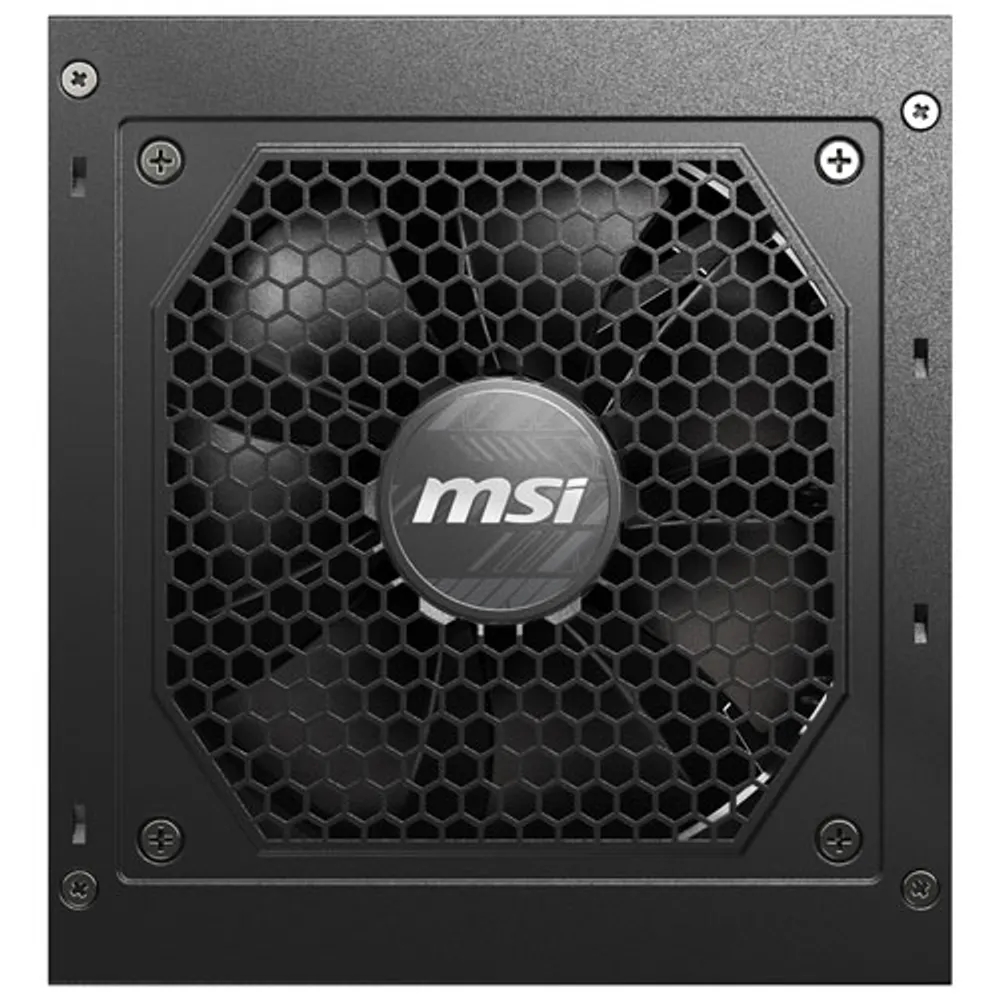 MSI MAG A850GL PCIE 5 80 Plus Gold 850W Fully Modular 12VHPWR Cable ATX 3.0 Power Supply