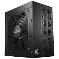 MSI MAG A750GL PCIE 5 80 Plus Gold 750W Fully Modular 12VHPWR Cable ATX 3.0 Power Supply