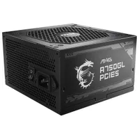 MSI MAG A750GL PCIE 5 80 Plus Gold 750W Fully Modular 12VHPWR Cable ATX 3.0 Power Supply