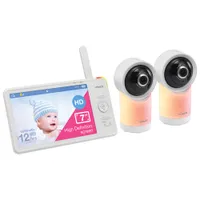 VTech 7" Video Baby Monitor with 2 Cameras, Night Light, Night Vision & Two-Way Audio (RM7766-2HD)