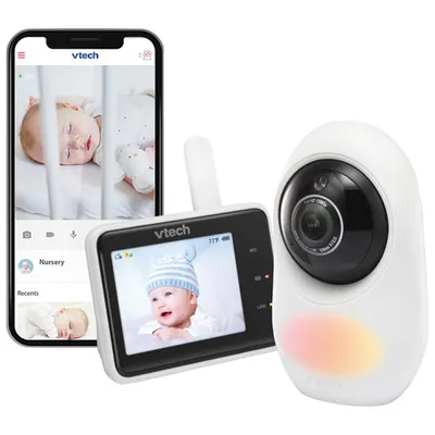 VTech 2.8" Wi-Fi HD Video Baby Monitor w/ Night Vision & Two-Way Audio (RM2751)