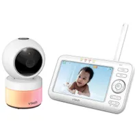 VTech 5" Video Baby Monitor with Night Light, Night Vision & Two-Way Audio (VM5463)