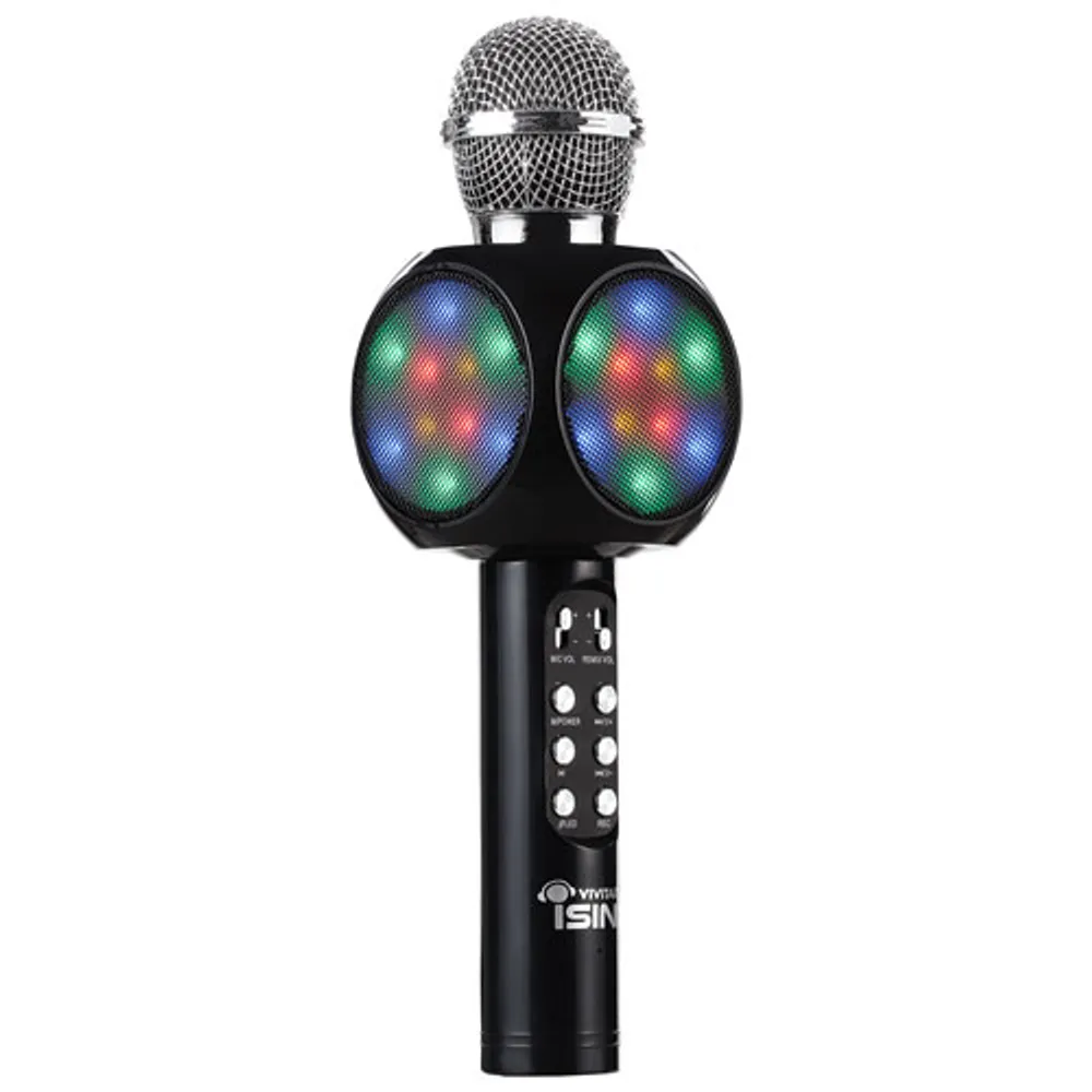 Ising Dual Wireless Karaoke Microphones with Built-In Speaker (ISK310)