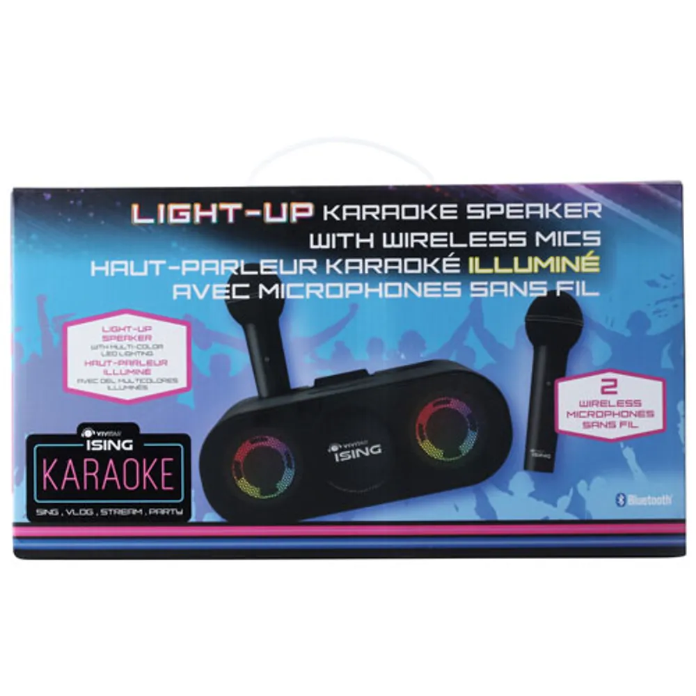 Ising Karaoke Speaker with Dual Wireless Microphones (ISK204)