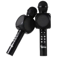 Ising Dual Wireless Karaoke Microphones with Built-In Speaker (ISK102)