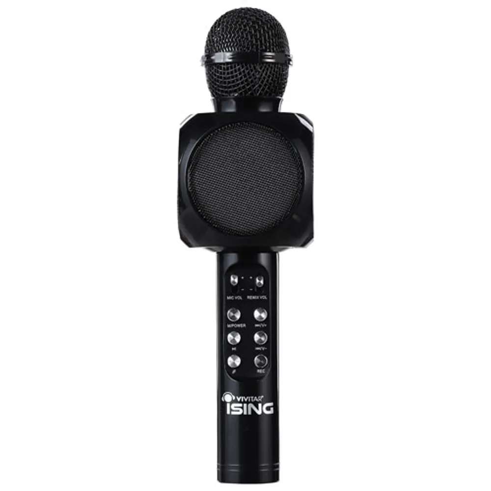 Ising Dual Wireless Karaoke Microphones with Built-In Speaker (ISK102)