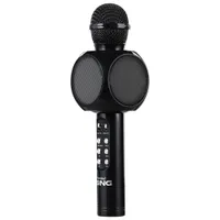 Ising Dual Wireless Karaoke Microphones with Built-In Speaker (ISK102)