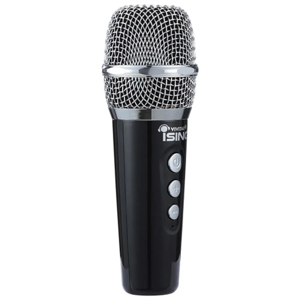 Vivitar Bluetooth® Karaoke Microphone, Black 