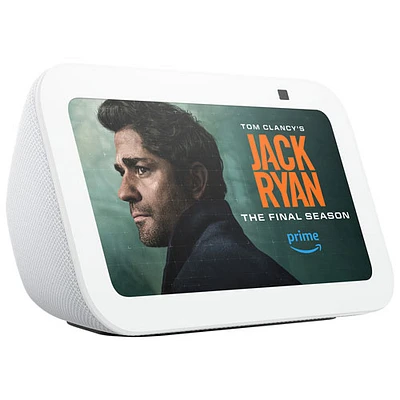Amazon Echo Show 5 (3rd Gen) Smart Display with Alexa - Glacier White