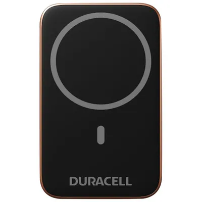 Duracell Micro 5 5000 mAh Dual USB Power Bank - Black