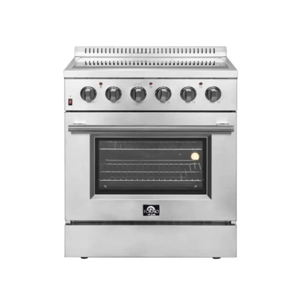 FORNO Galiano 30 Freestanding French Door Dual Fuel Range