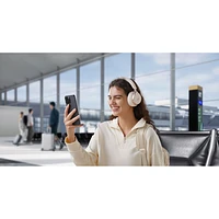 Soundcore by Anker Space One Over-Ear Sound Isolating Bluetooth Headphones - White