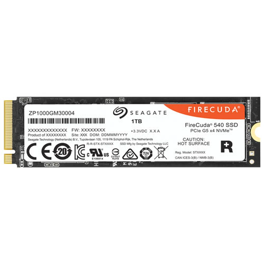 Seagate FireCuda 540 2TB NVMe PCI-e Internal Solid State Drive (ZP2000GM3A004)