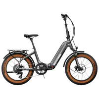 Aventon Sinch.2 500 W Electric City Bike with up to 89km Battery Range - Quick Silver