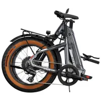 Aventon Sinch.2 500 W Electric City Bike with up to 89km Battery Range - Quick Silver