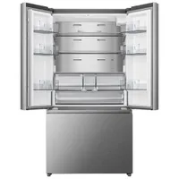 Hisense 36" 22.4 Cu. Ft. French Door Refrigerator w/ Water & Ice Dispenser (RF225C3CSEI) -Stainless Steel