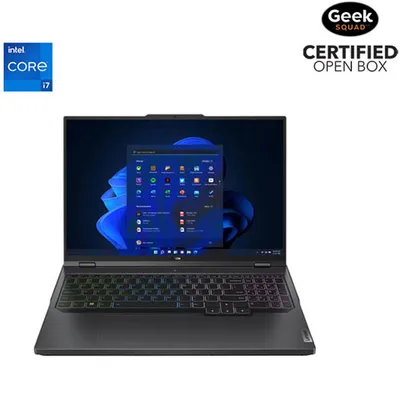 Boîte ouverte - Portable de jeu de 16 po Pro 5i de Lenovo - Gris onyx (i7-13700HX d'Intel/SSD 1 To/RAM 16 Go/GeForce RTX 4070)