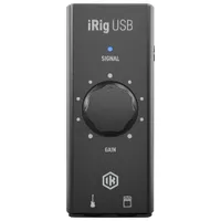 IK Multimedia iRig USB Audio Interface for Guitar (Mac, PC and iPad)