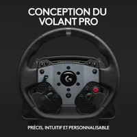 Logitech G PRO TrueForce Racing Wheel for PC - Black