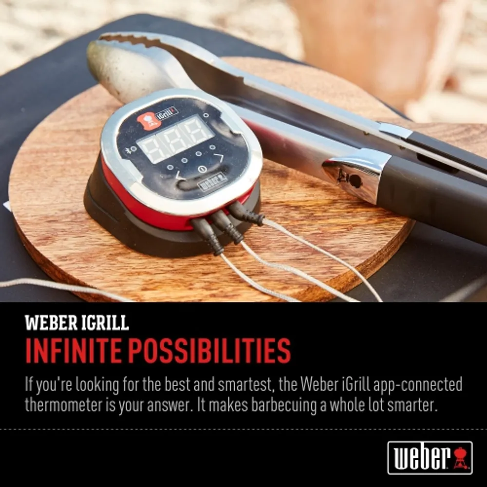 Weber iGrill 2 Bluetooth Thermometer Probe for BBQ (7203