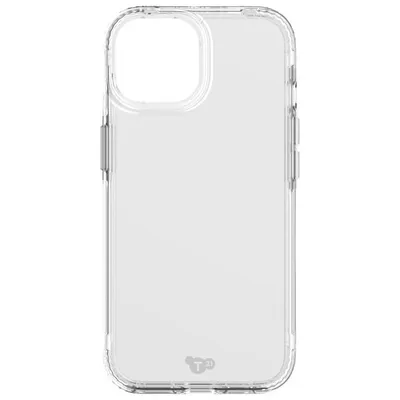 Étui rigide ajusté Evo Clear de tech21 pour iPhone 15/14/13 - Transparent