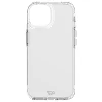 tech21 Evo Clear Fitted Hard Shell Case for iPhone 15/14/13 - Clear