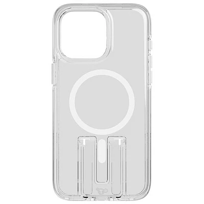 tech21 Evo Crystal Kick Fitted Hard Shell Case with MagSafe for iPhone 15 Pro Max - White