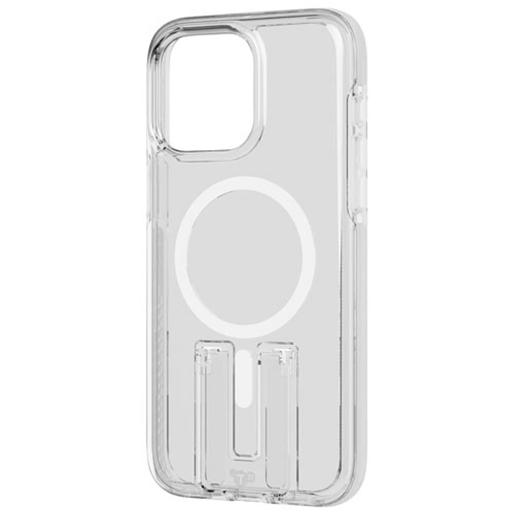 tech21 Evo Crystal Kick Fitted Hard Shell Case with MagSafe for iPhone 15 Pro Max - White