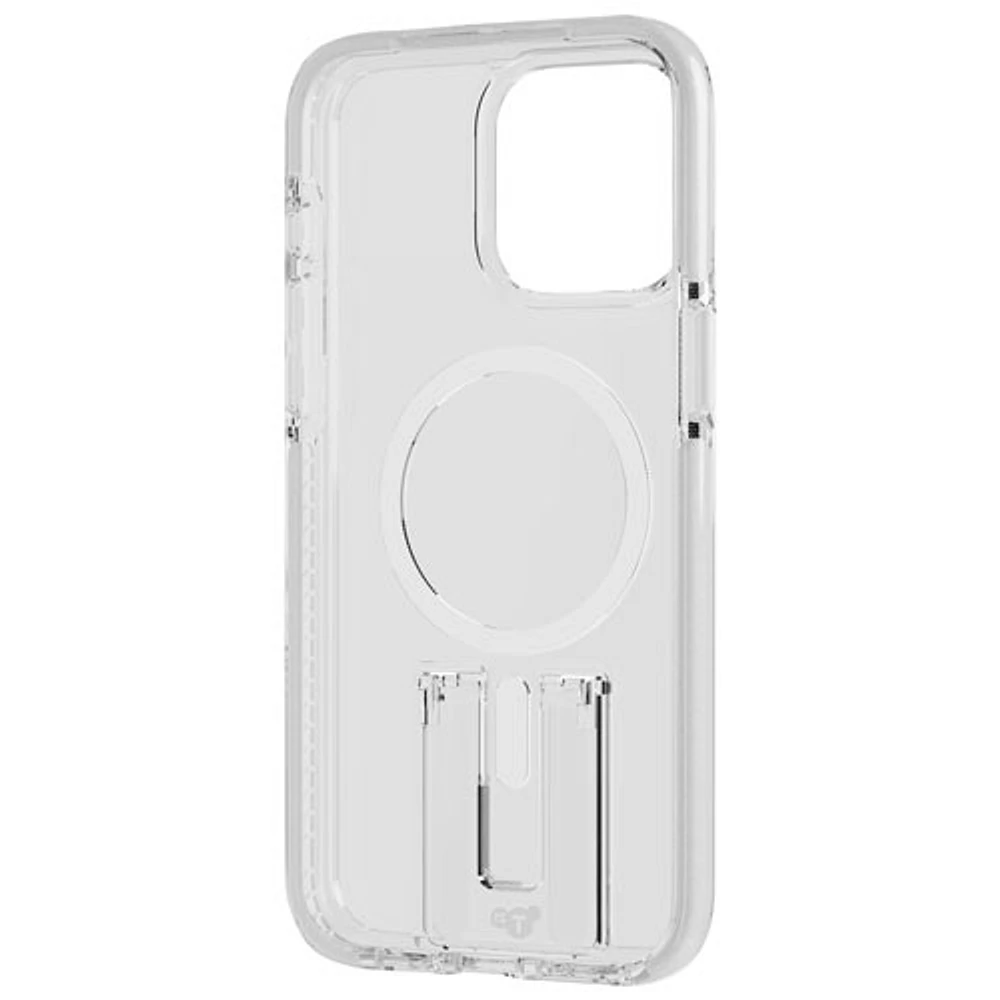 tech21 Evo Crystal Kick Fitted Hard Shell Case with MagSafe for iPhone 15 Pro Max - White