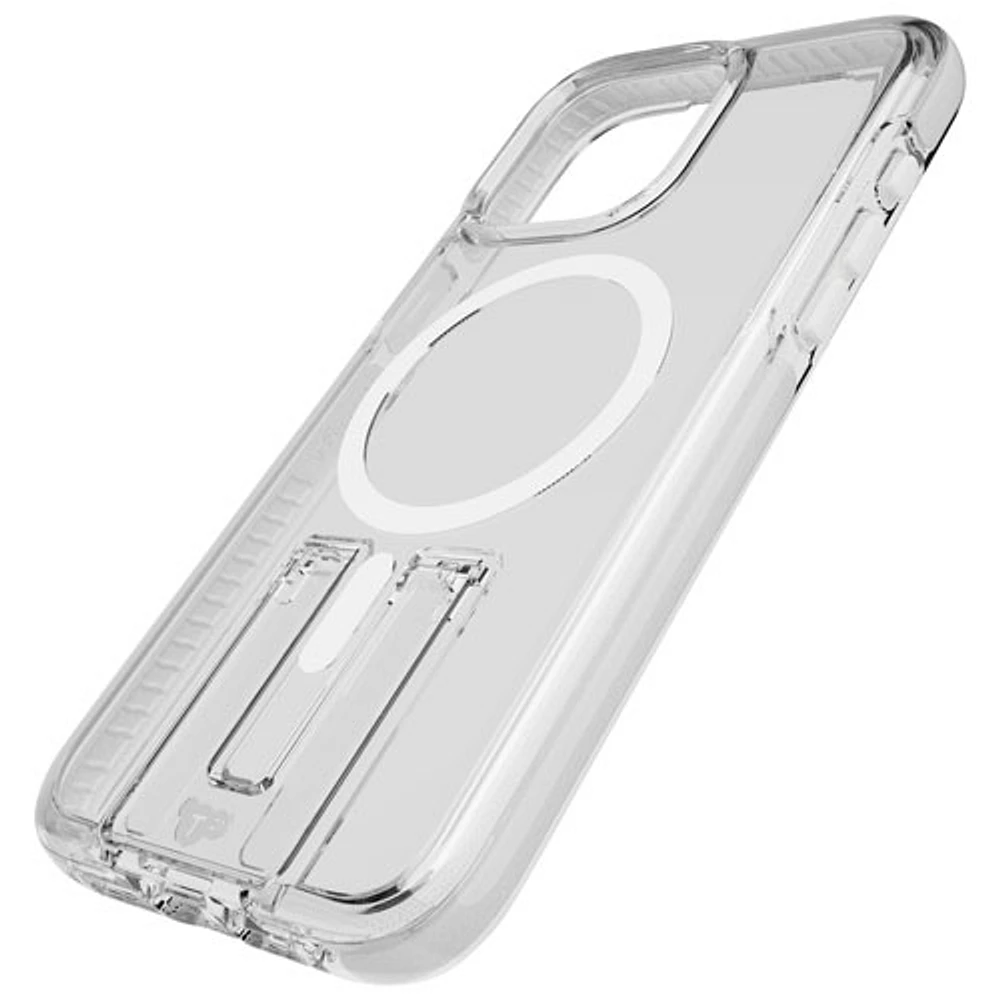 tech21 Evo Crystal Kick Fitted Hard Shell Case with MagSafe for iPhone 15 Pro Max - White