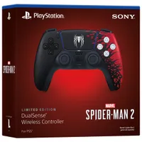 PlayStation 5 DualSense Wireless Controller - Marvel’s Spider-Man 2 Limited Edition - Black/Red