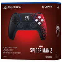 PlayStation 5 DualSense Wireless Controller - Marvel’s Spider-Man 2 Limited Edition - Black/Red