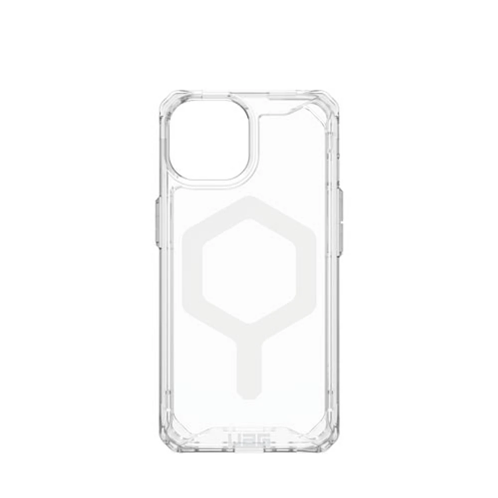 UAG Armor Fitted Hard Shell Case with MagSafe for iPhone 15/14/13 - Clear