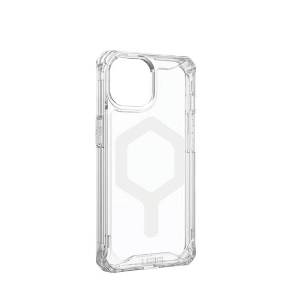 UAG Armor Fitted Hard Shell Case with MagSafe for iPhone 15/14/13 - Clear