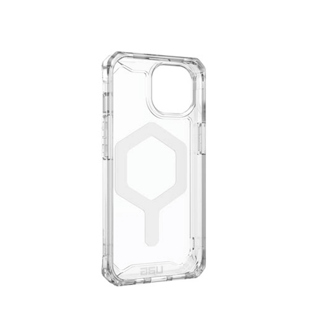 UAG Armor Fitted Hard Shell Case with MagSafe for iPhone 15/14/13 - Clear