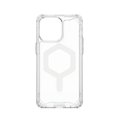 Étui rigide ajusté Armor d'UAG avec MagSafe pour iPhone 15 Pro Max - Transparent