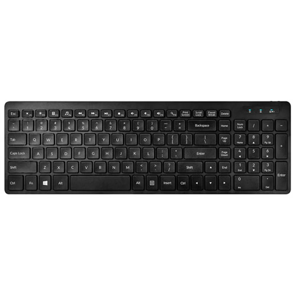 Insignia Wireless Bluetooth Keyboard - Black - Only at Best Buy