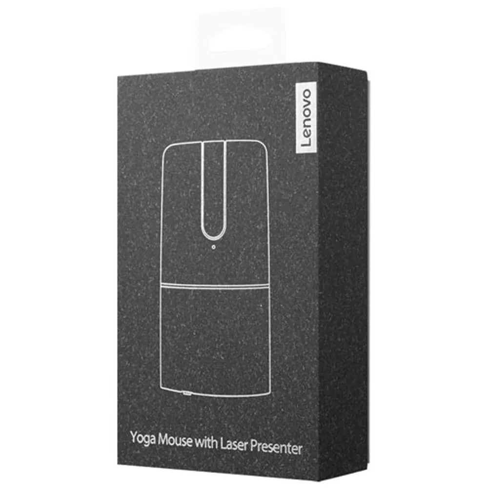 Lenovo Yoga 1600 DPI Bluetooth Optical Laser Mouse - Iron Grey