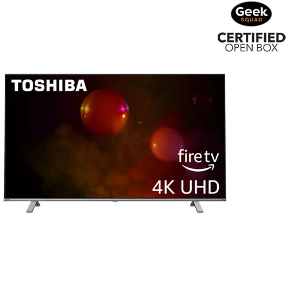 Boîte ouverte - Téléviseur intelligent HDR DEL UHD 4K de 75 po de Toshiba (75C350KC) - Édition Fire TV - 2021 - Exclusivité de Best Buy