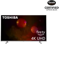 Open Box - Toshiba 75" 4K UHD HDR LED Smart TV (75C350KC) - Fire TV Edition - 2021 - Only at Best Buy