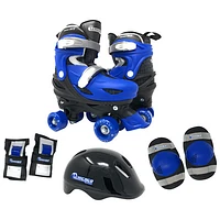 Chicago Adjustable Quad Roller Skates Combo Set