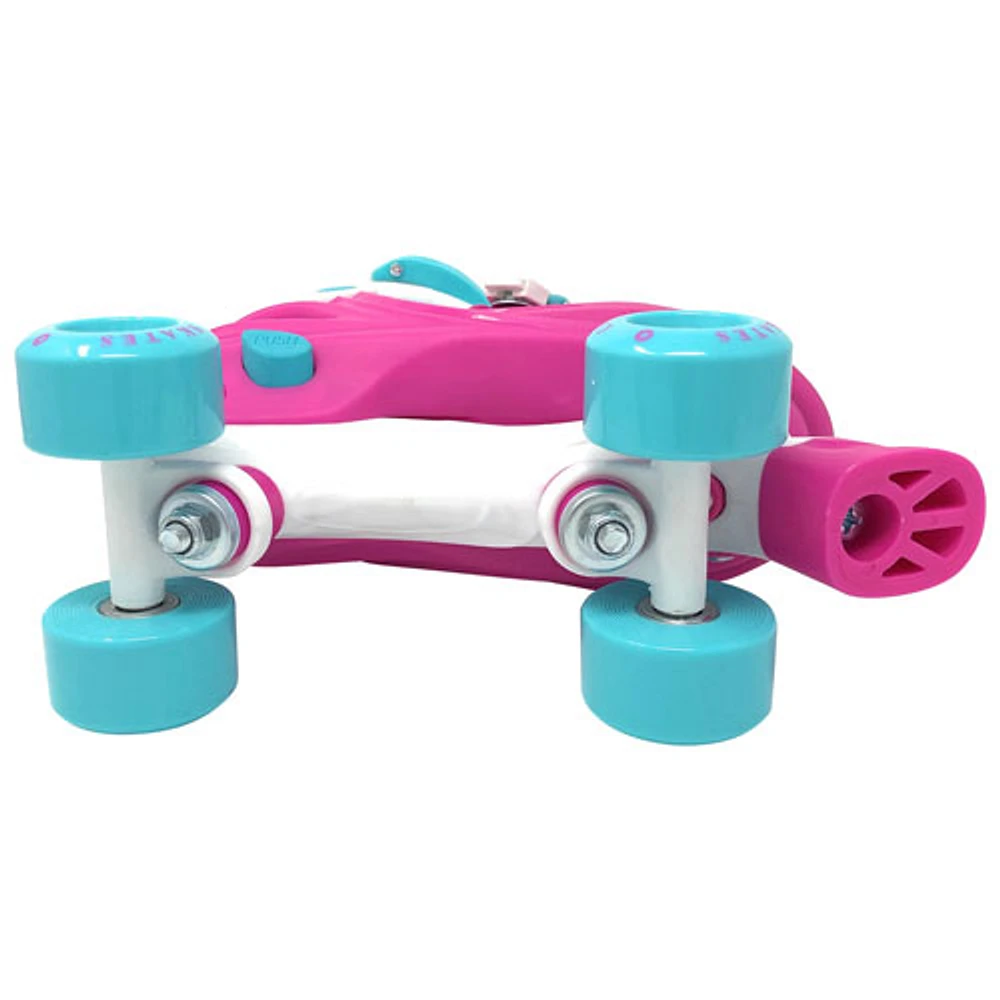 Chicago Adjustable Quad Roller Skates - Pink - Size J10-J13